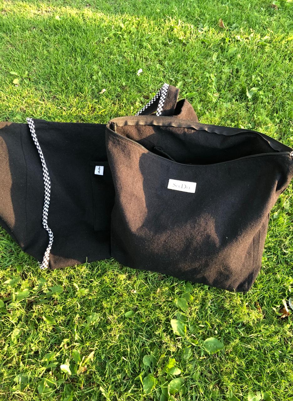 Bucket tote bag